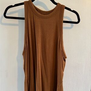 Lululemon hold tight tank top. Size 10. Copper brown